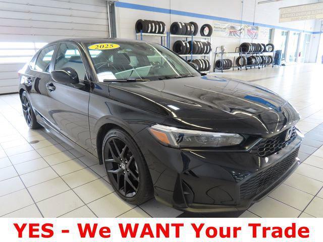 used 2025 Honda Civic car, priced at $26,000