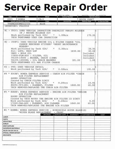 used 2021 Honda CR-V car, priced at $27,500