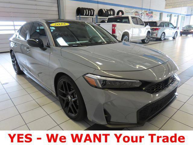 used 2025 Honda Civic car, priced at $26,436