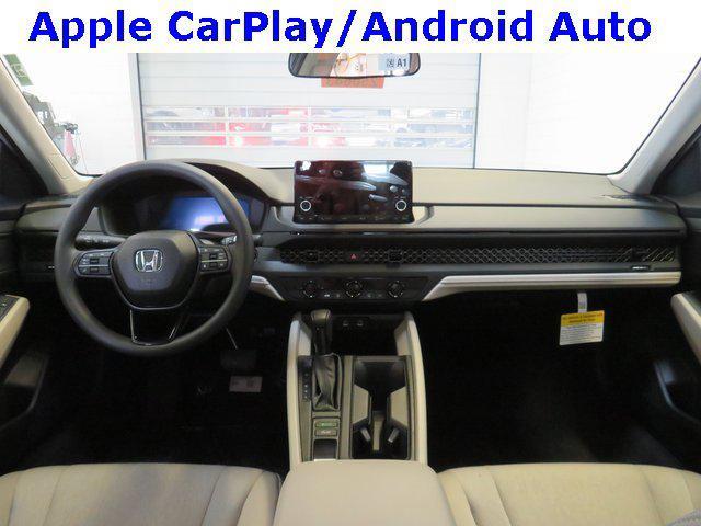 new 2025 Honda Accord car, priced at $29,445