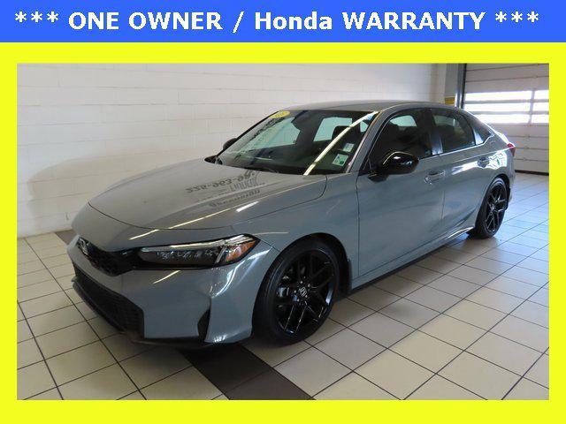 used 2025 Honda Civic car, priced at $25,000