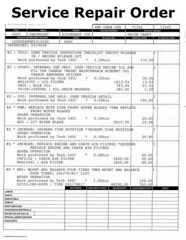 used 2023 Chevrolet Silverado 1500 car, priced at $32,000