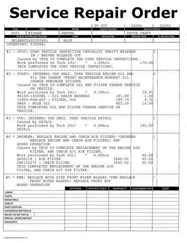used 2025 Nissan Sentra car, priced at $20,000