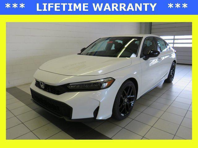 new 2025 Honda Civic car, priced at $29,100