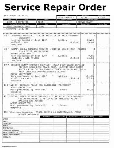 used 2019 INFINITI QX60 car, priced at $16,000