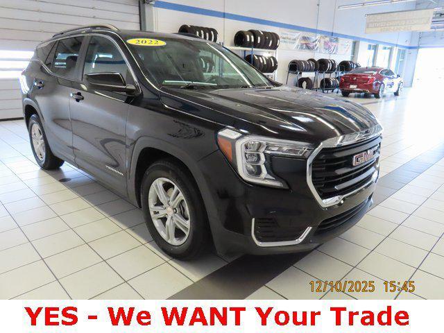 used 2022 GMC Terrain car, priced at $18,500