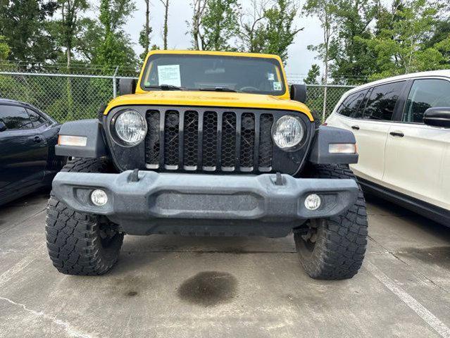 used 2021 Jeep Wrangler car, priced at $25,000