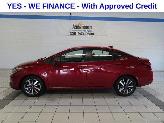 used 2025 Nissan Versa car, priced at $17,436