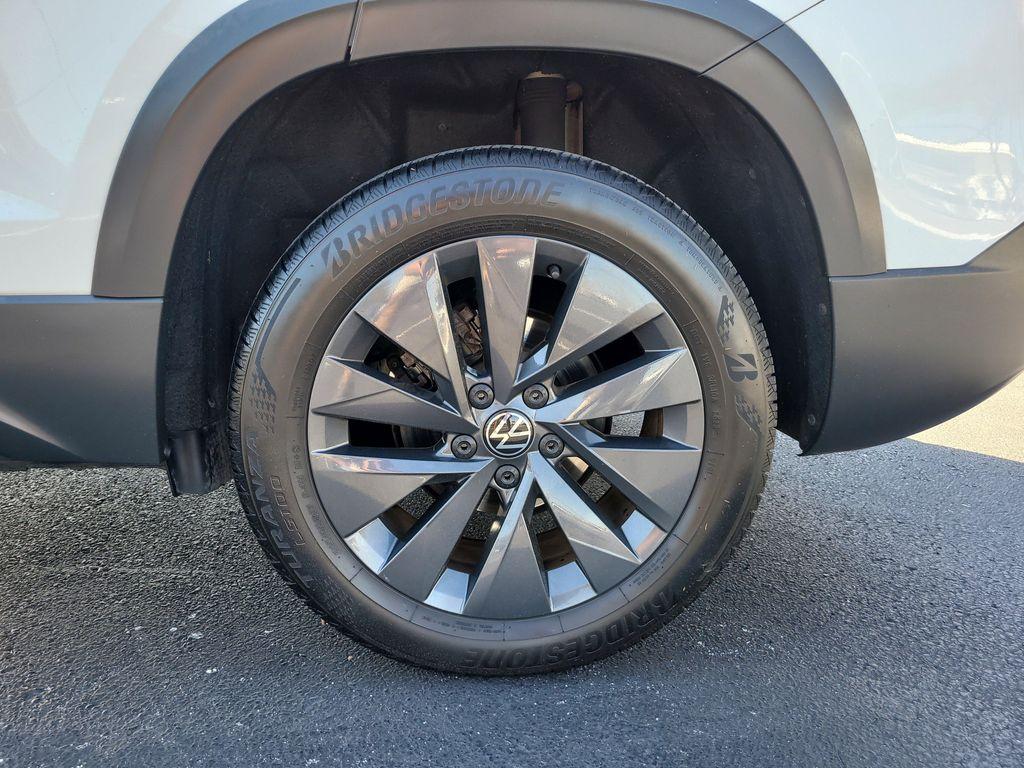 used 2023 Volkswagen Taos car, priced at $18,356