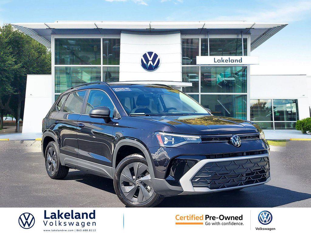 used 2025 Volkswagen Taos car, priced at $23,000
