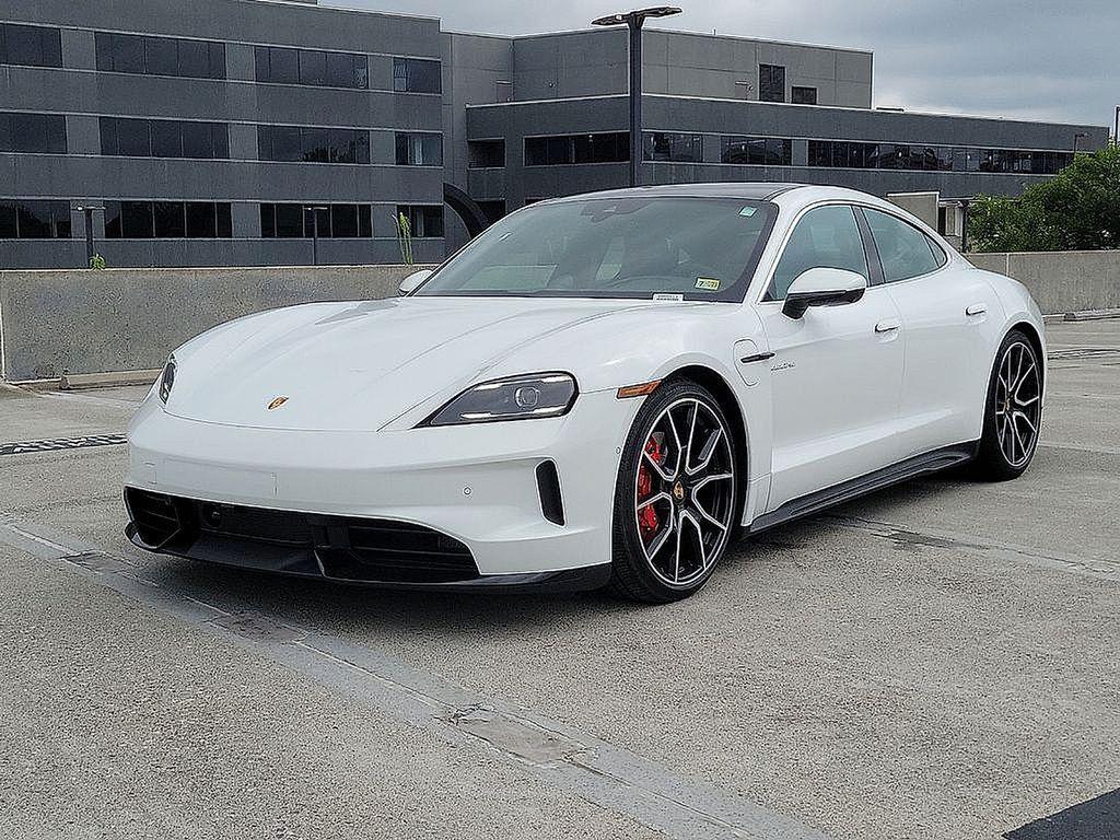 used 2025 Porsche Taycan car, priced at $110,535