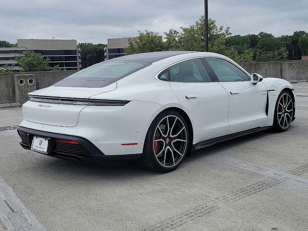 used 2025 Porsche Taycan car, priced at $110,535