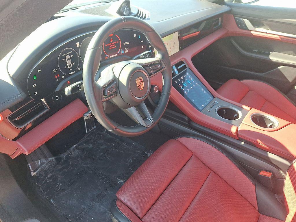 used 2025 Porsche Taycan car, priced at $107,235
