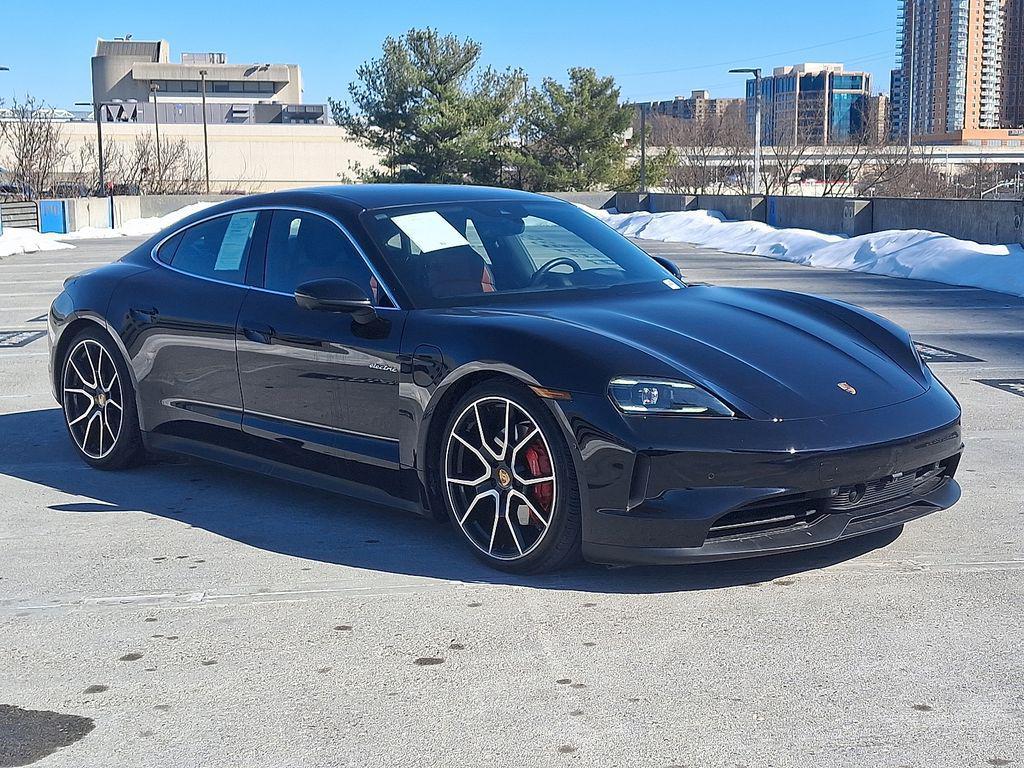 used 2025 Porsche Taycan car, priced at $107,235