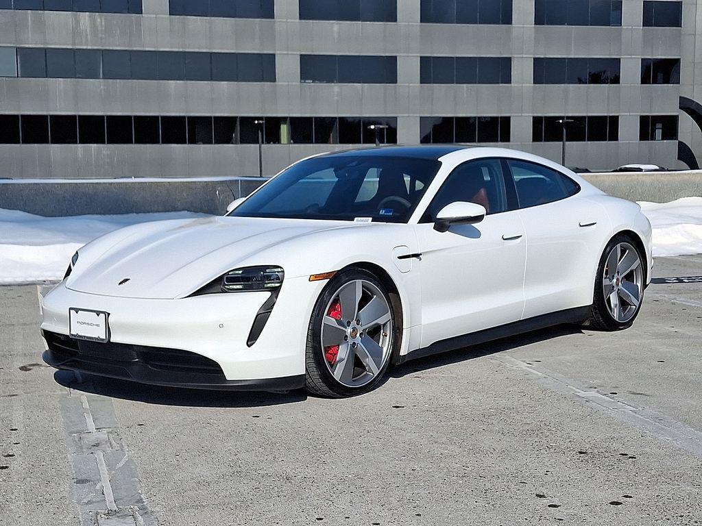 used 2021 Porsche Taycan car, priced at $56,432