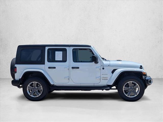used 2021 Jeep Wrangler Unlimited car, priced at $22,981
