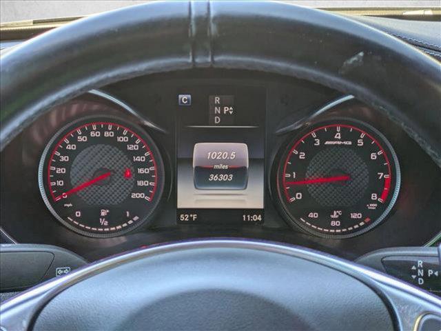 used 2017 Mercedes-Benz AMG C 63 car, priced at $47,481