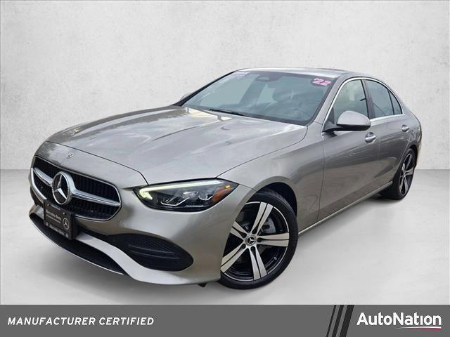 used 2022 Mercedes-Benz C-Class car, priced at $27,981