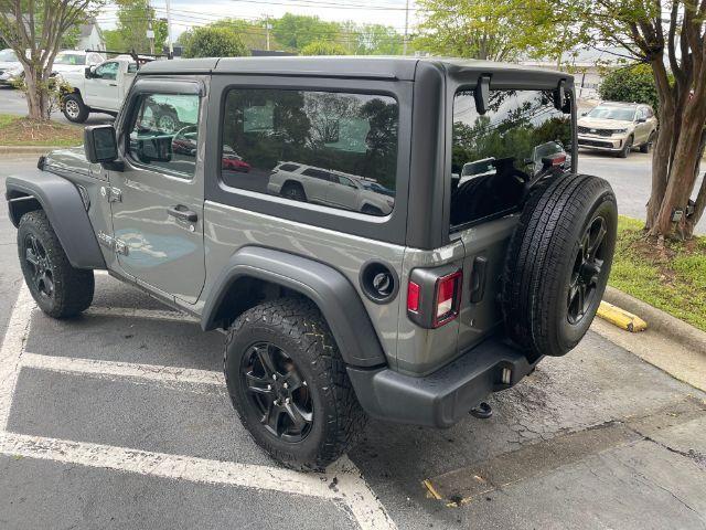 used 2020 Jeep Wrangler car, priced at $20,500