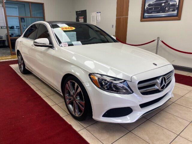 used 2018 Mercedes-Benz C-Class car, priced at $20,995