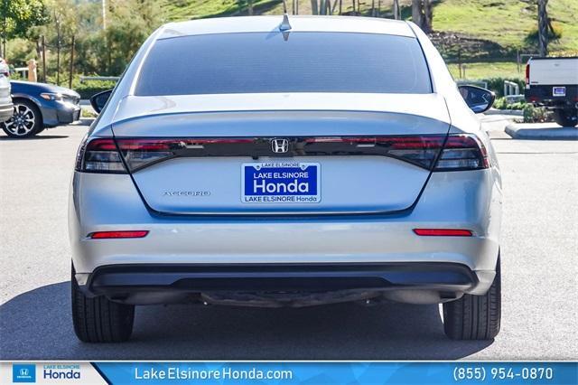 used 2023 Honda Accord car, priced at $21,222