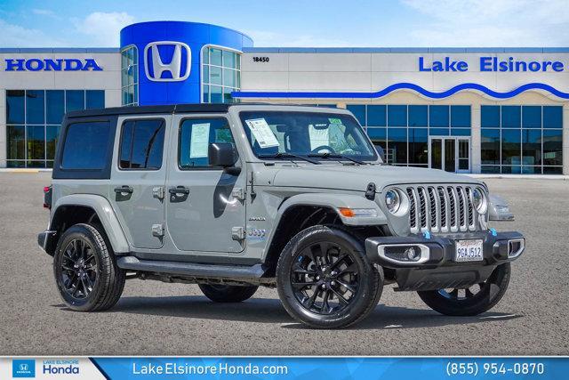 used 2023 Jeep Wrangler 4xe car, priced at $28,717