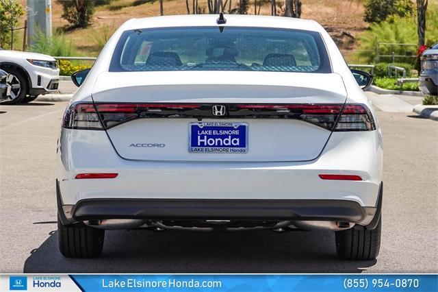 new 2025 Honda Accord car, priced at $32,210