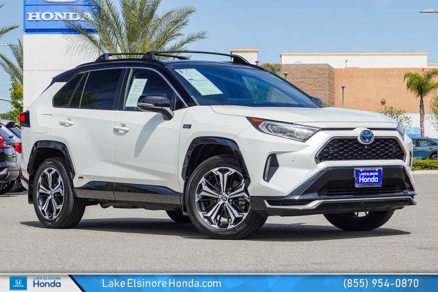 used 2021 Toyota RAV4 Prime car, priced at $28,012