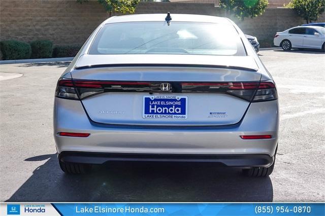 new 2025 Honda Accord Hybrid car, priced at $33,725