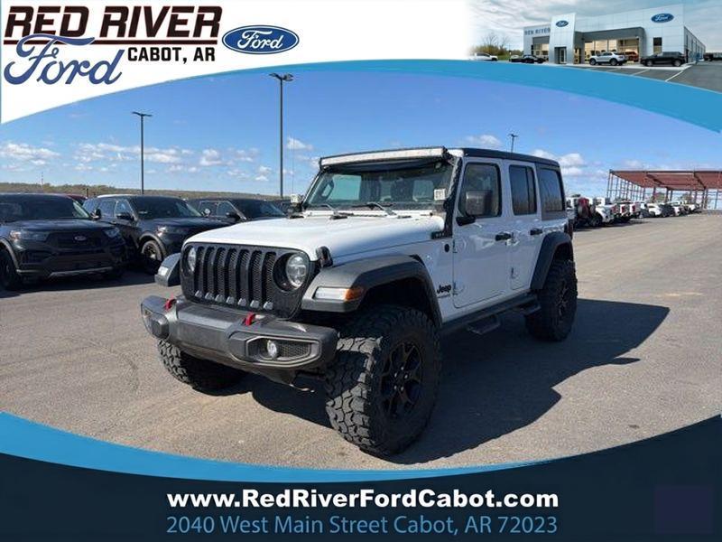 used 2021 Jeep Wrangler Unlimited car, priced at $24,035