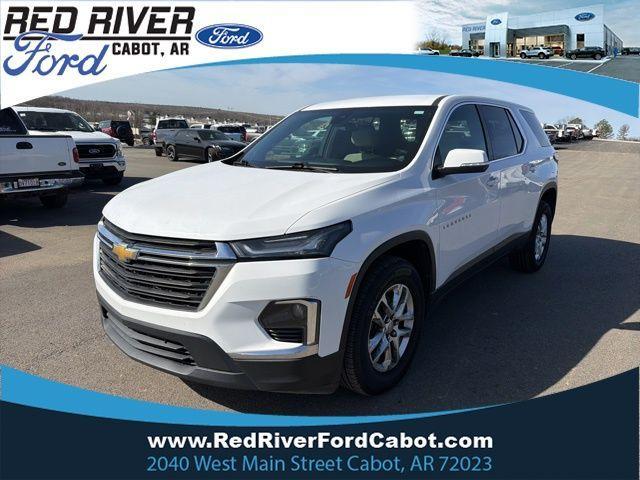 used 2022 Chevrolet Traverse car, priced at $21,447