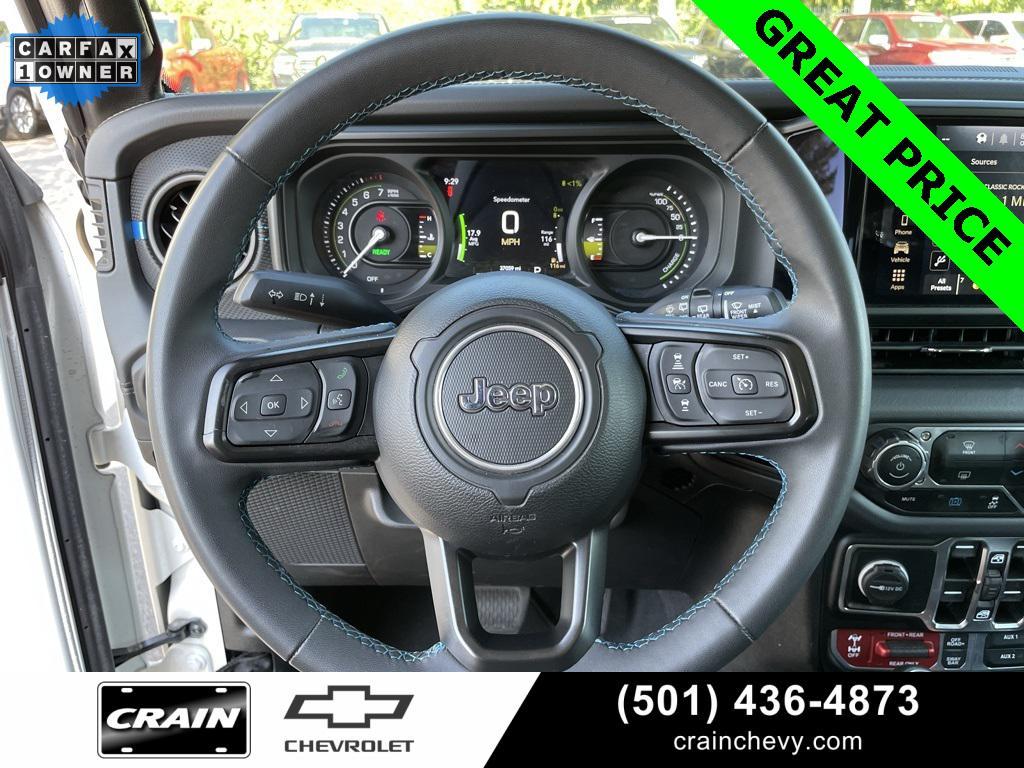 used 2024 Jeep Wrangler 4xe car, priced at $29,998