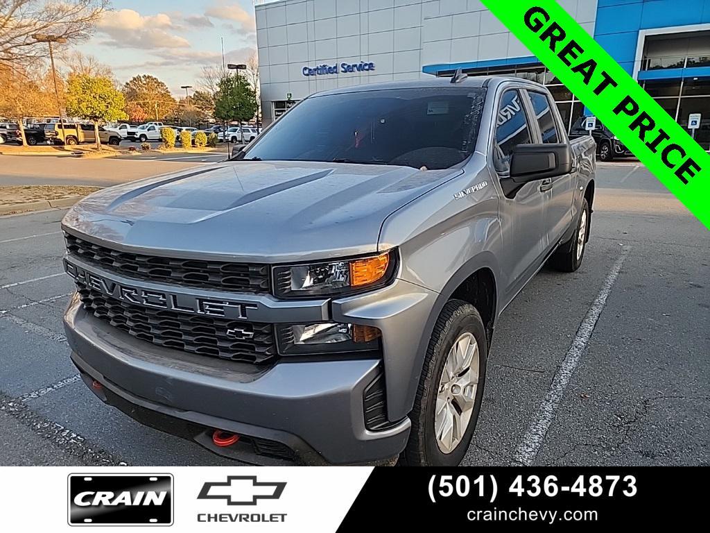 used 2021 Chevrolet Silverado 1500 car, priced at $27,598