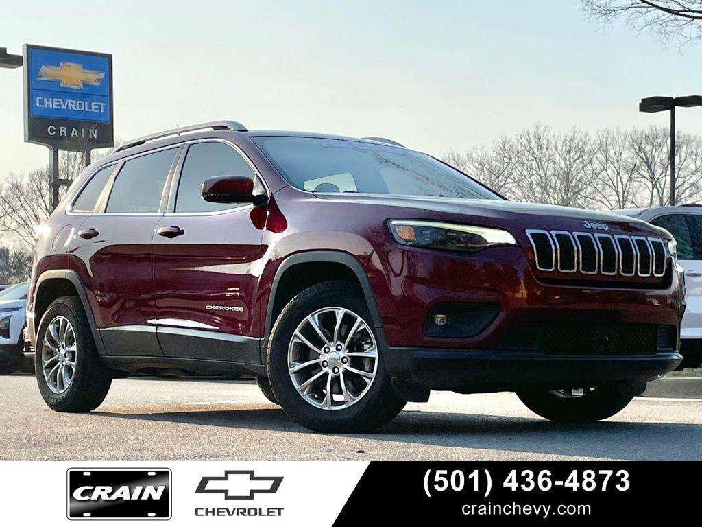 used 2021 Jeep Cherokee car, priced at $17,999