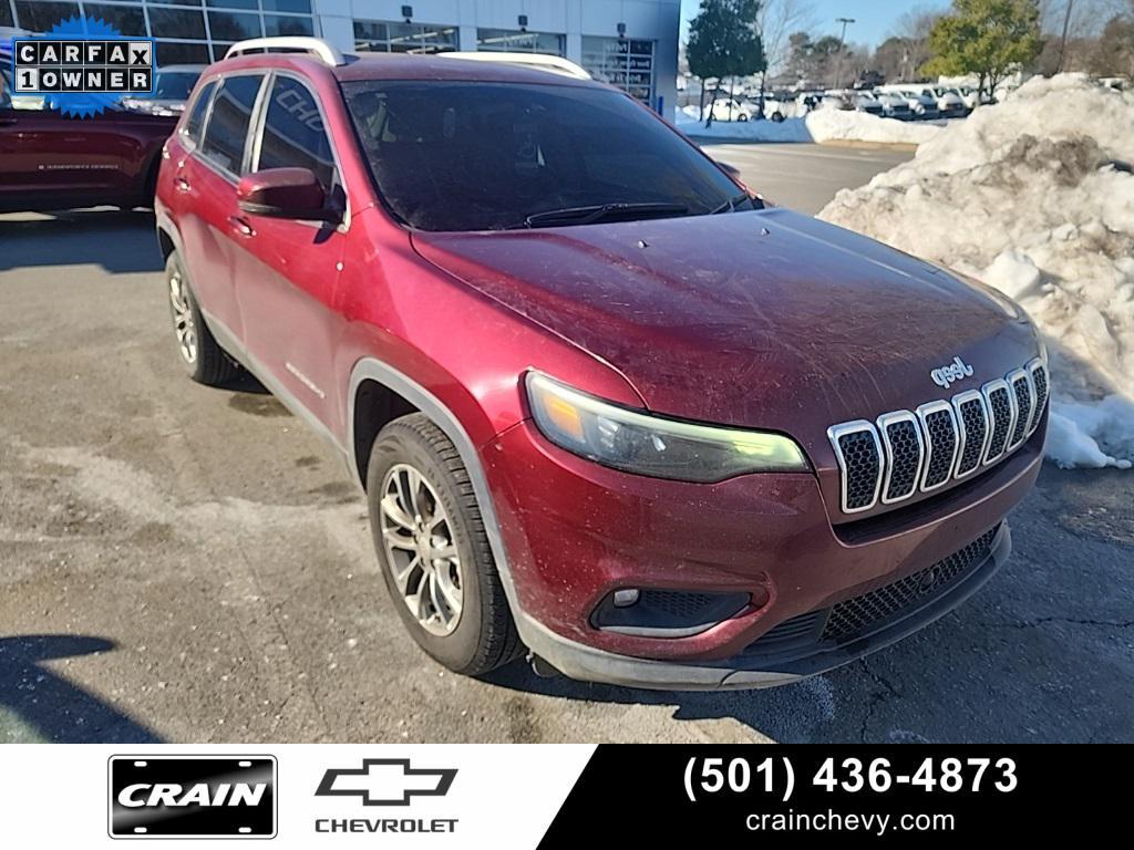used 2021 Jeep Cherokee car, priced at $18,994