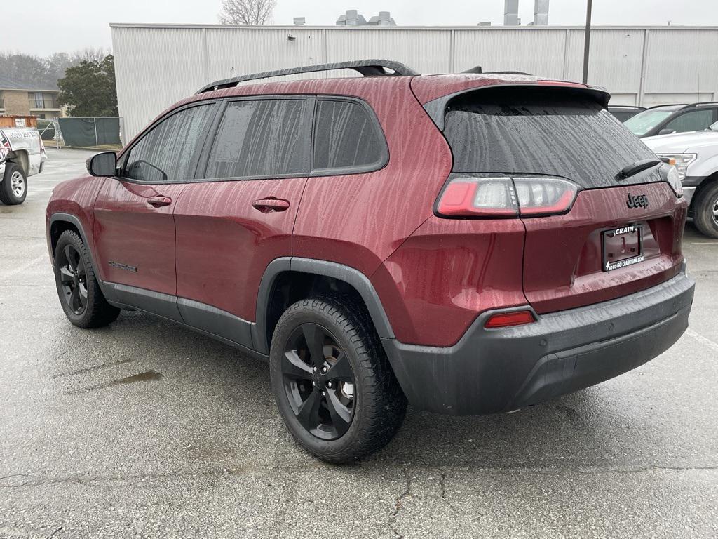 used 2021 Jeep Cherokee car, priced at $19,499