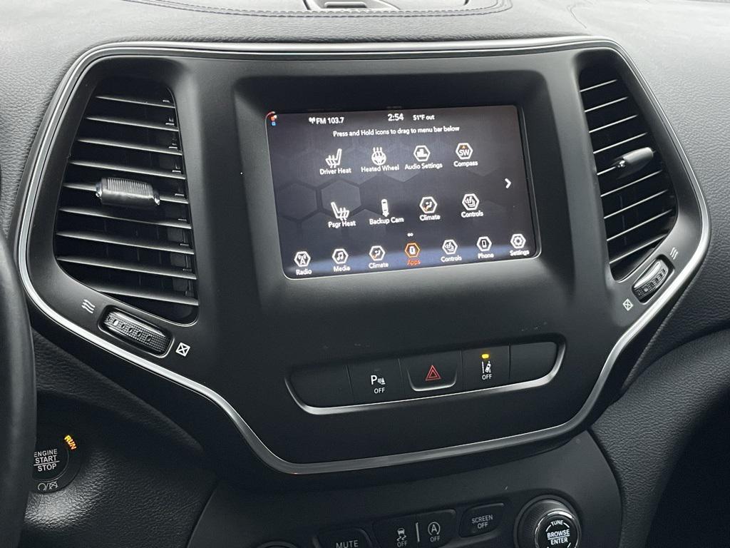 used 2021 Jeep Cherokee car, priced at $19,499