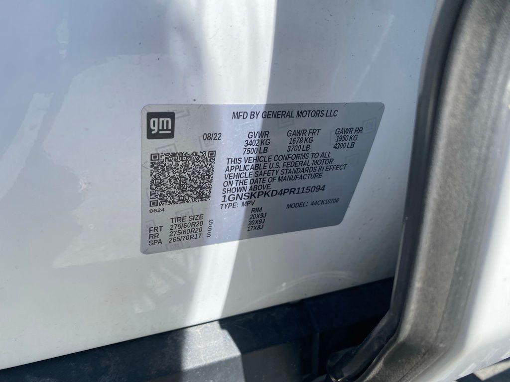 used 2023 Chevrolet Tahoe car, priced at $47,550