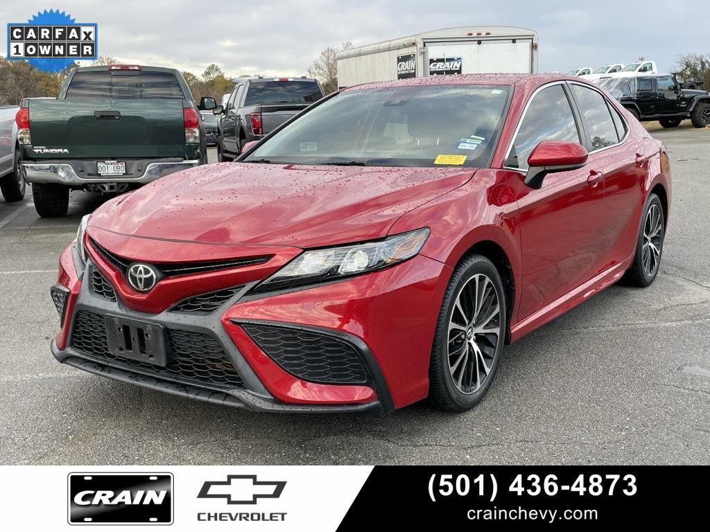 used 2021 Toyota Camry car, priced at $21,800