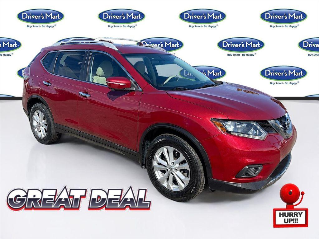 used 2015 Nissan Rogue car, priced at $9,999