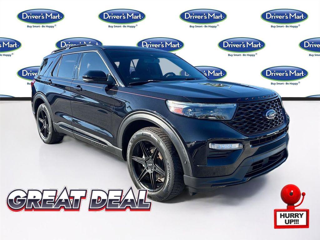 2020 Agate Black Metallic Ford Explorer