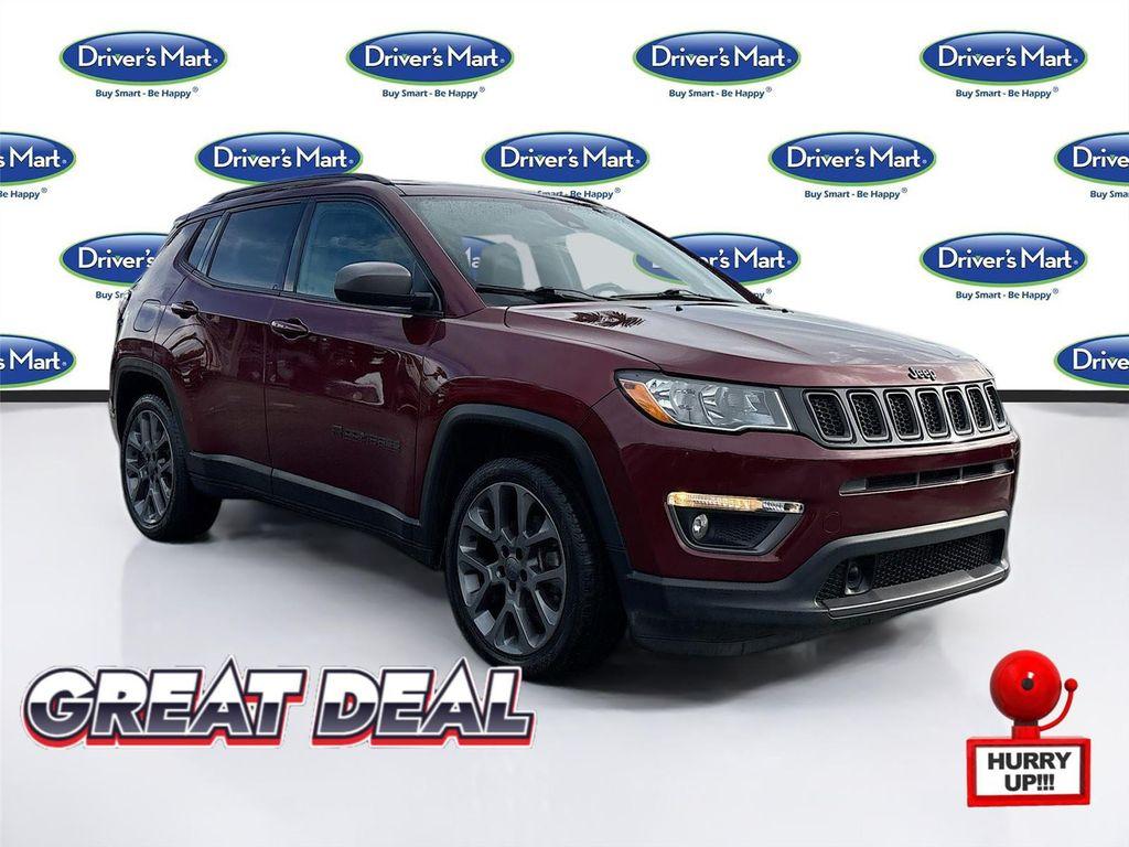 used 2021 Jeep Compass car, priced at $13,595