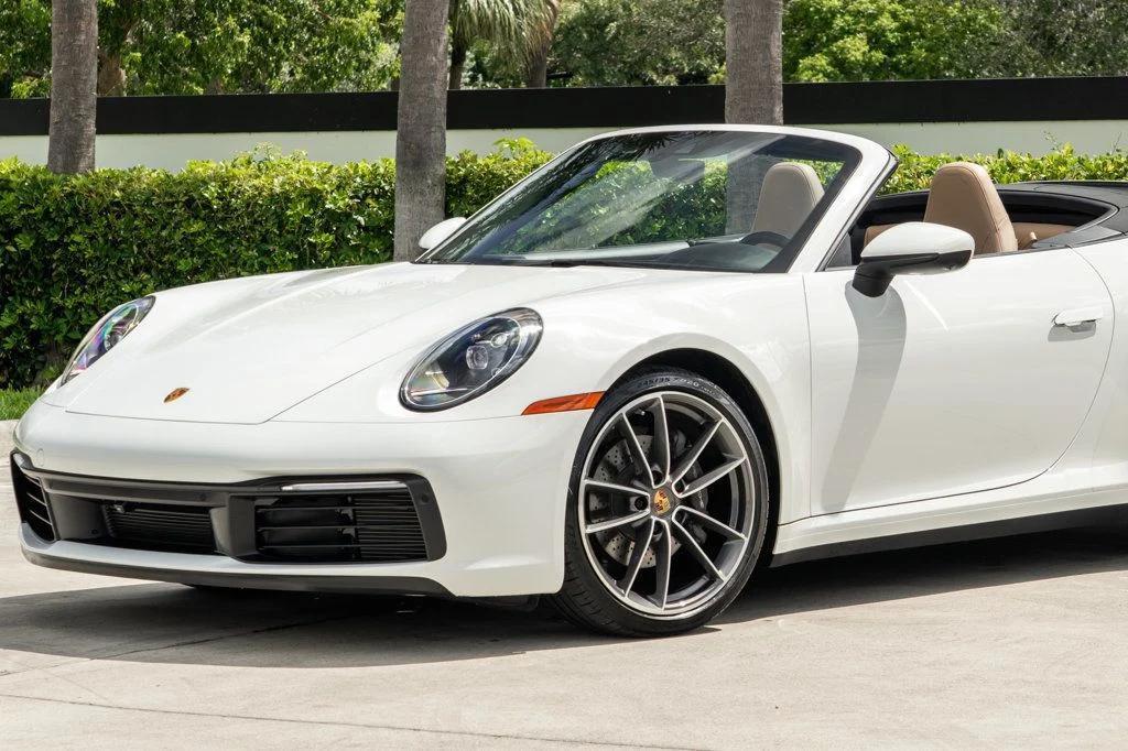 used 2022 Porsche 911 car, priced at $129,995