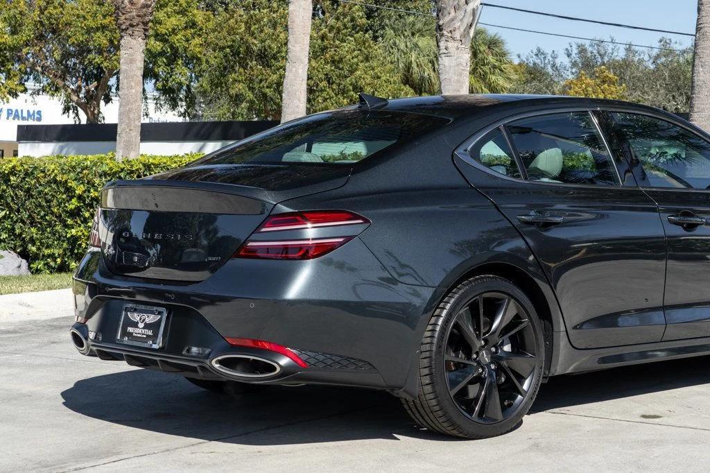 used 2023 Genesis G70 car, priced at $39,995