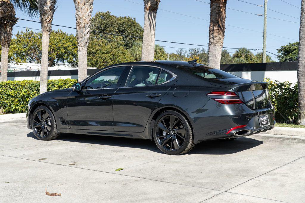 used 2023 Genesis G70 car, priced at $39,995
