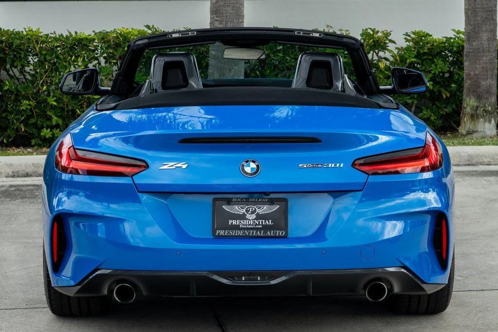 used 2021 BMW Z4 car, priced at $33,995