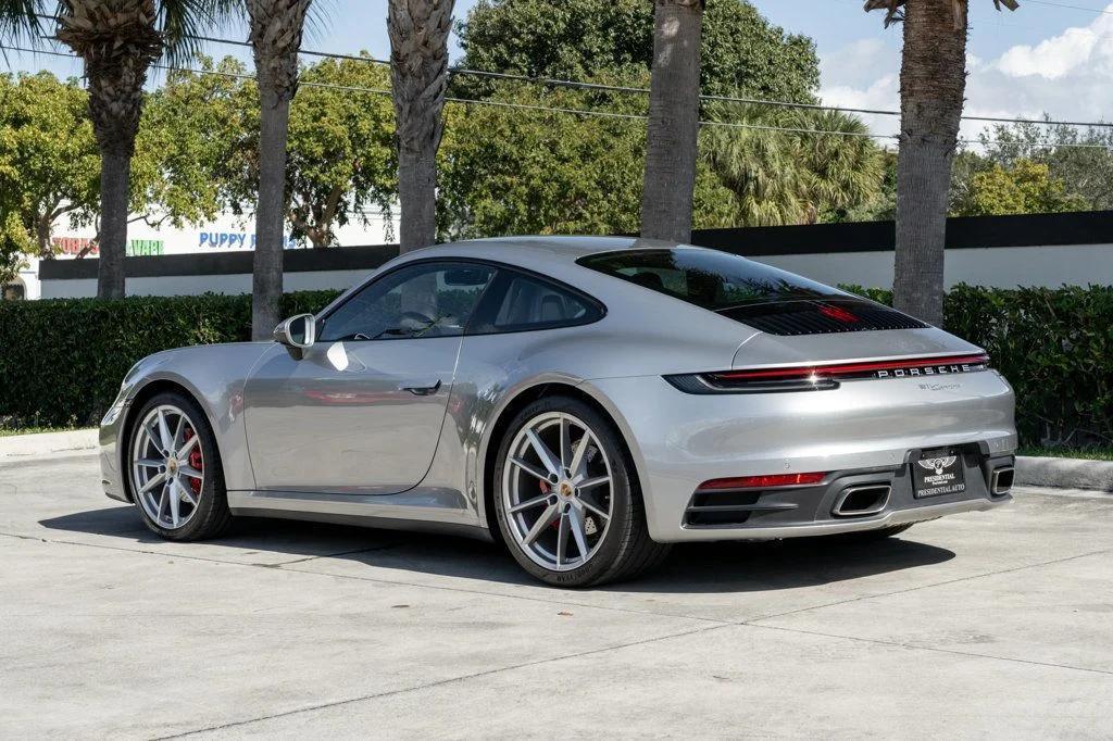 used 2021 Porsche 911 car, priced at $117,500