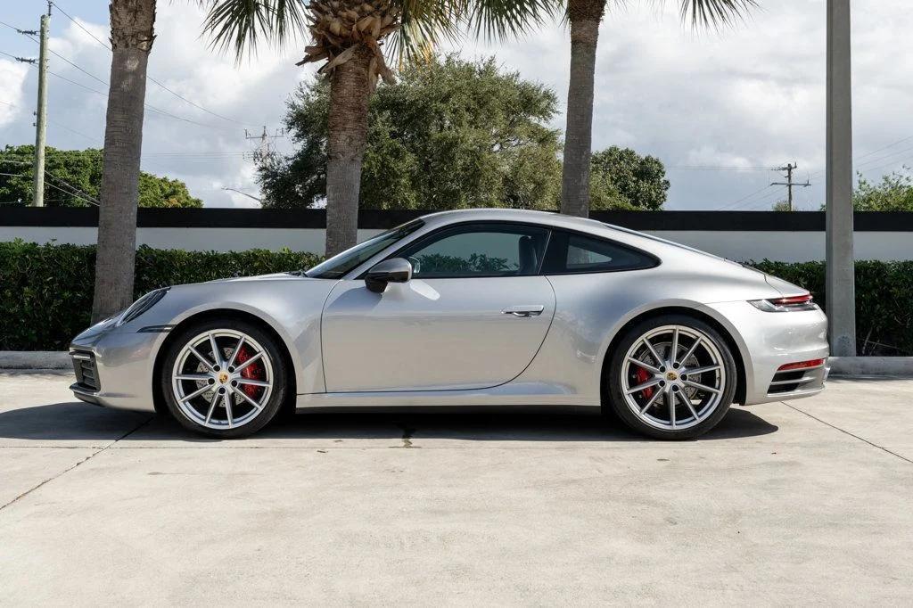 used 2021 Porsche 911 car, priced at $117,500