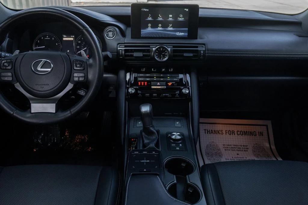 used 2023 Lexus IS 350 car, priced at $41,995