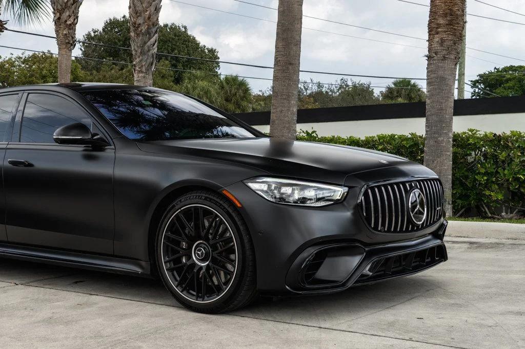used 2024 Mercedes-Benz AMG S 63 E car, priced at $149,995